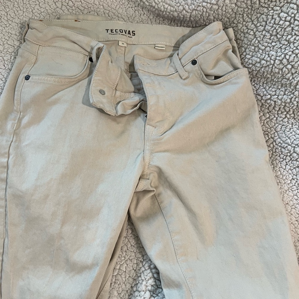 Tecovas Beige Jeans